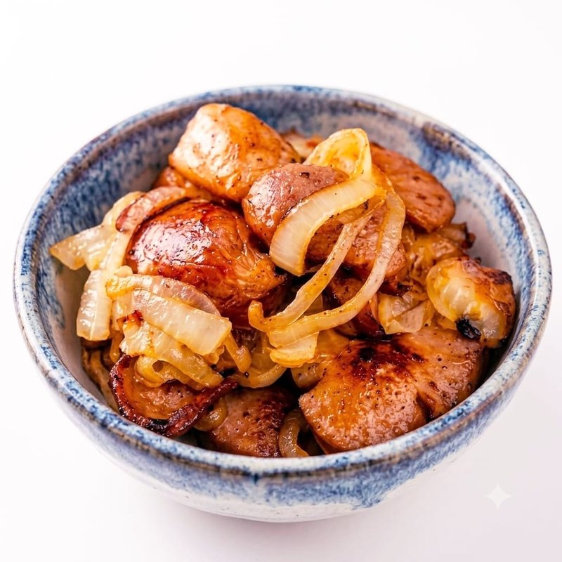 Sauteed Japanese Arabiki Sausage